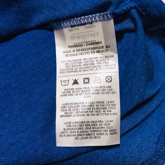 Nike NY Mets Athletic Cut T Shirt Sz Large Womens - Picture 8 of 8